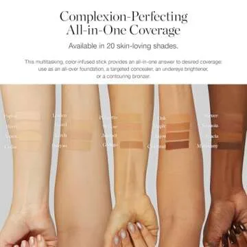 Ogee Sculpted Complexion Foundation Stick (Banyan 3.0W - Medium Light, Golden Undertones) Full Coverage Foundation Makeup - Instantly Balance & Even Complexion - 70% Organic Ingredients