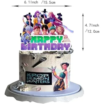 Korean Idol Demon Hunters Birthday Set - Fun for All Ages