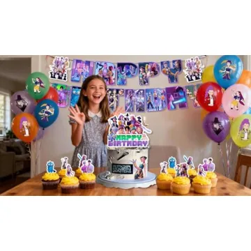 Korean Idol Demon Hunters Birthday Set - Fun for All Ages