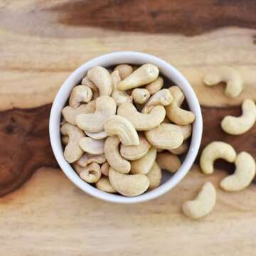 Anthony's Organic Whole Cashews, 1 lb, Raw, Unsalted & Gluten Free