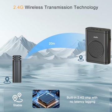 Bluetooth Voice Amplifier with Lavalier Microphone