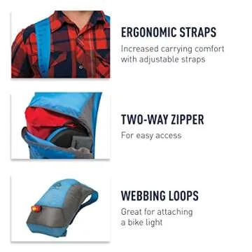 Sea to Summit Ultra-Sil Ultralight Day Pack, 20-Liter, Pacific Blue