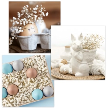 Dried Baby's Breath Flowers Bouquet for Home Decor