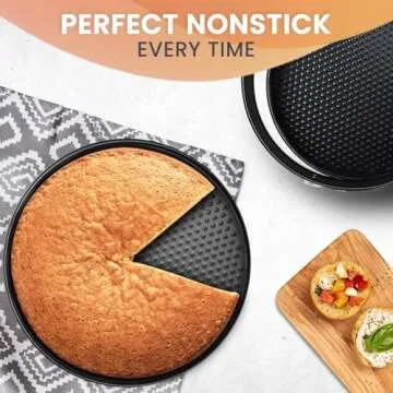 RFAQK 10 Inch Nonstick Springform Pan for Perfect Baking