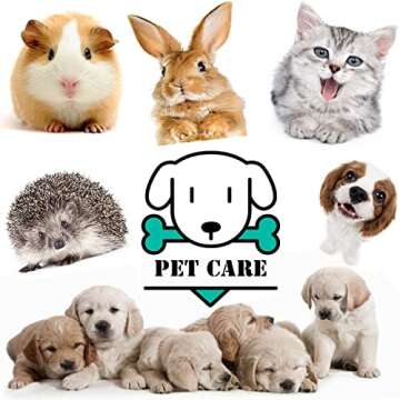 Cassielhouse Pet Feeding Bottle Kit for Small Animals