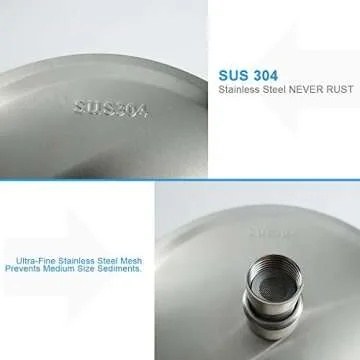 NearMoon Rain Shower Head - Luxury Ultra-Thin Design