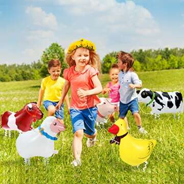 KESOTE Farm Animal Balloons for Kids Birthday Celebrations