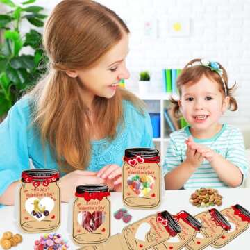 Valentines Day Cards for Kids, 40PCS Valentines Cards Bulk for Kids classroom, 3D Kids Valentines Da...