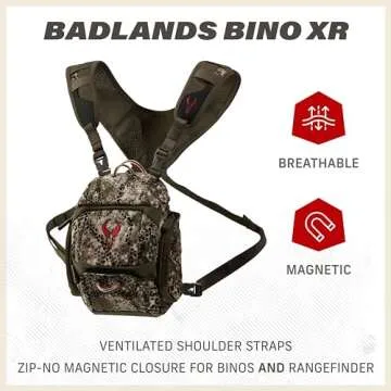 Badlands Bino XR Binocular and Rangefinder Case with Harness, Approach