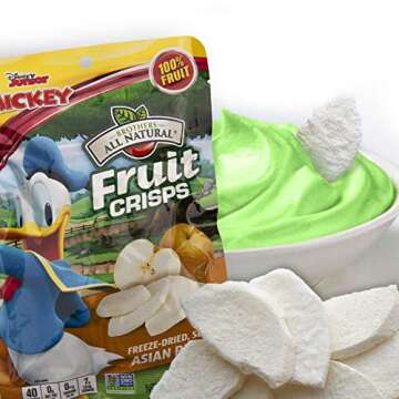 Brothers-ALL-Natural Fruit Crisps - Healthy Snack Pack of 12