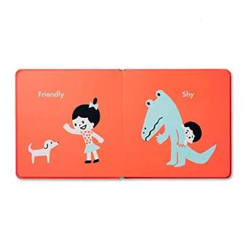 Fun Emotions Board Book for Toddlers | Happy Grumpy Loved