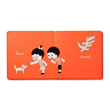 Fun Emotions Board Book for Toddlers | Happy Grumpy Loved