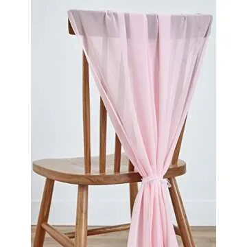 Elegant BEDDEB 29x120 Chiffon Table Runners for Events