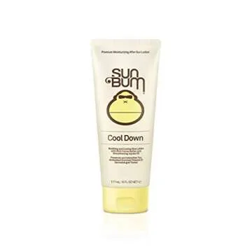 Sun Bum Cool Down Hydrating After Sun Lotion with Hydrating Aloe, Cocoa Butter and Vitamin E - Moist...