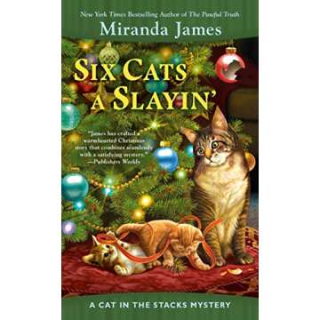 Six Cats a Slayin' (Cat in the Stacks Mystery Book 10)