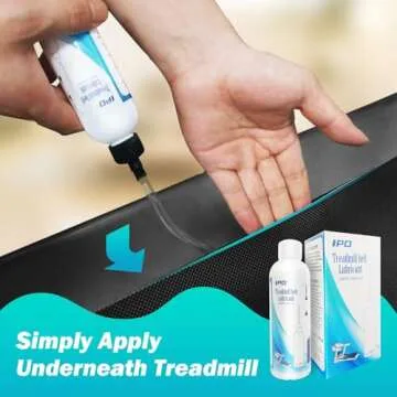 IPO Multi-Purpose Lubricant Treadmill Lube 100% Pure Silicone with Applicator Tube Easy to Use Squeeze for Bike Chains, Hinges 4oz Bottle (1 Pack)