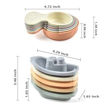 Cosaway Baby Bath Toys for Kids Ages 1-3 Toddler Water Toys for Bath Tub Baby Toys 6 to 12 Months for Toddlers Infant Gifts 1 2 3 Years Old