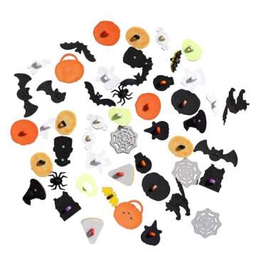 Buttons Galore and More Halloween Super Value Pack 50 Piece Assortments of Novelty Buttons for Sewin...