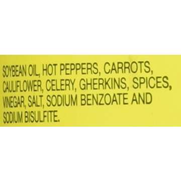 Marconi Hot Giardiniera, 16 Ounce