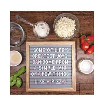 G GAMIT Felt Letter Board with 805 Letters for Creative Messages