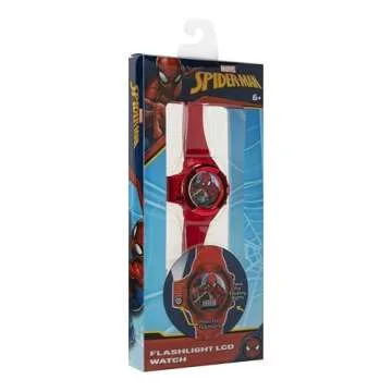 Spiderman Digital Kids Watch with Flashlight | Durable & Fun
