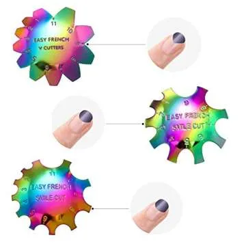 Allstarry Nail Art Trimmer Kit: 8 Versatile Cutters for Stunning Designs!