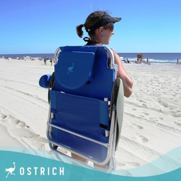 Ostrich Backpack Beach Chair - Comfortable & Adjustable