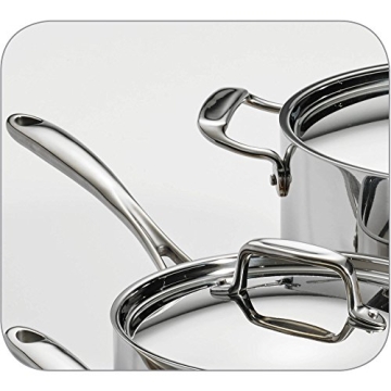 Tramontina Stainless Steel Tri-Ply Cookware Set - 8 Pieces