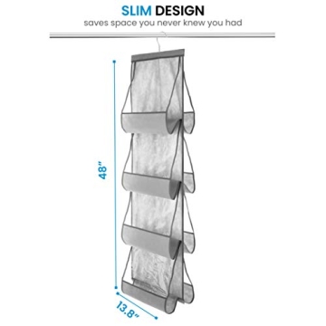 Zober Hanging Purse Organizer: Stylish Handbag Storage Solution