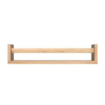 Gneric Floating Shelves for Wall, Burlywood Nursery Book Shelves, 15.7 inch Kids Bookshelf, Wall Shelves for Living Room Bedroom Decor,Kitchen Spice Rack,Bathroom Storage Rack(2 Pack)