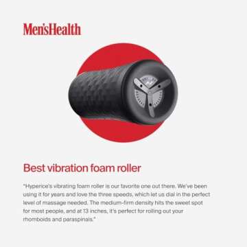 Hyperice Vyper 3 - Powerful High-Intensity Vibrating Foam Roller - Relieve Muscle Tension - Pre and ...