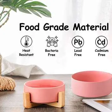 Stylish Petygooing Dog Cat Bowl Set for Small Pets