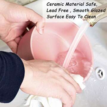 Stylish Petygooing Dog Cat Bowl Set for Small Pets