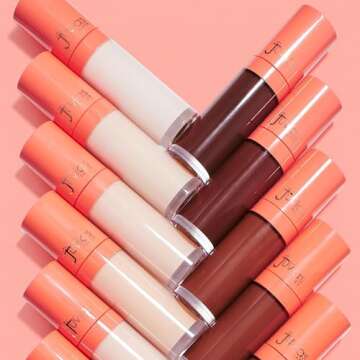 Juvia's Place I Am Magic Liquid Concealer J23 - Fair w/Neutral Undertone / 0.34 fl oz, Full Coverage Concealer, Makeup Concealer, Hydrating Concealer, Waterproof Concealer, Long Wear Concealer