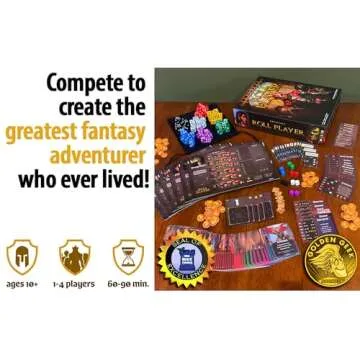 Thunderworks Games - Roll Player Board Game | Dice Game of Fantasy Character Creation for Ages 10+