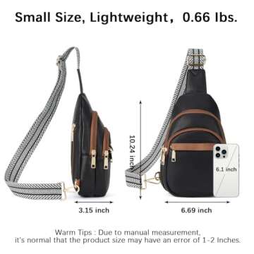 BOSTANTEN Stylish Sling Bag for Women, Travel Ready