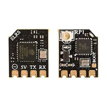 RadioMaster RP1 ELRS FPV Receiver - 2.4ghz ExpressLRS Nano Receiver Drone RX Module with 65mm UFL T Antenna for FPV Drone Tiny Whoop Fixed-Wing RC Plane by Speedybee