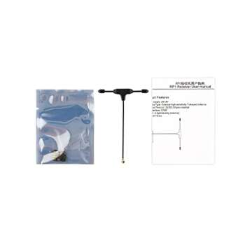 RadioMaster RP1 ELRS FPV Receiver - 2.4ghz ExpressLRS Nano Receiver Drone RX Module with 65mm UFL T Antenna for FPV Drone Tiny Whoop Fixed-Wing RC Plane by Speedybee