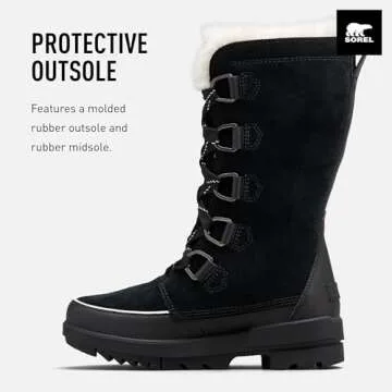 Sorel Tivoli IV Tall Waterproof Women's Boots - Black - Size 8