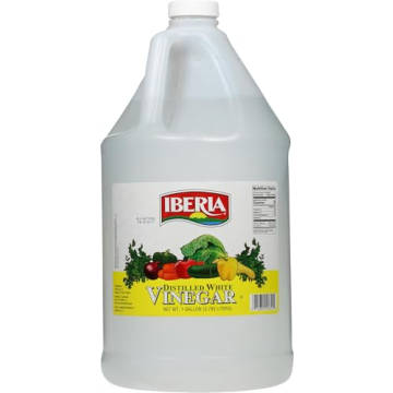 Iberia All Natural Distilled White Vinegar, 1 Gallon - 5% Acidity