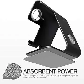 ZVEproof Aluminum Desktop Phone Stand for All Devices