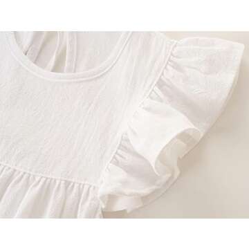 RJXDLT Toddler Dress For Stylish Summer Fun