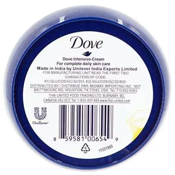 Dove Nourishing Body Care Cream for Extra Dry Skin - Pack of 2
