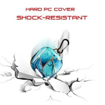 Stylish Wegoodsun Samsung Galaxy Buds Live Case - Marble