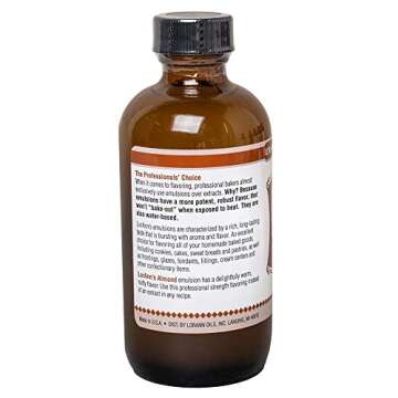 LorAnn Oils Almond Bakery Emulsion, 4 ounce bottle