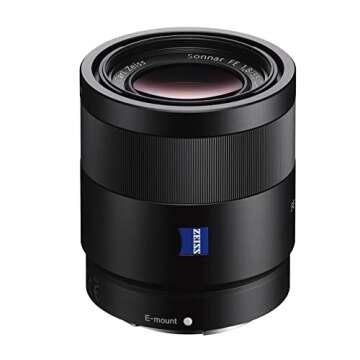 Sony 55mm F1.8 Sonnar T FE ZA Full Frame Prime Lens - Fixed