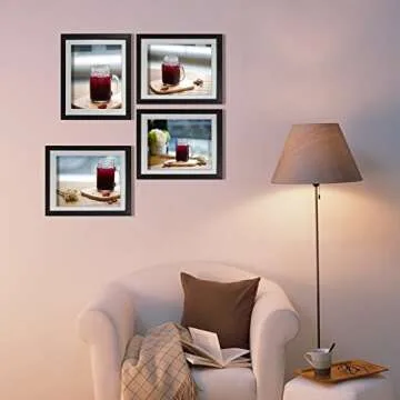 Elegant 8x10 Giftgarden Picture Frames Set of 4