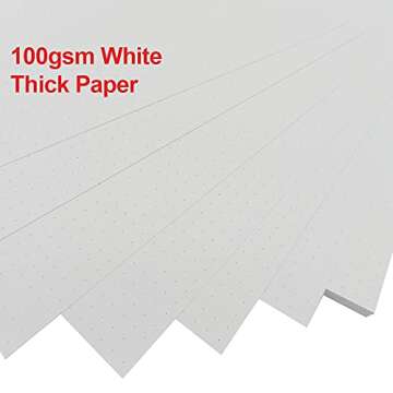A4 Unpunched Refill Paper Perfect for Planners and Binders