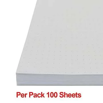 A4 Unpunched Refill Paper Perfect for Planners and Binders