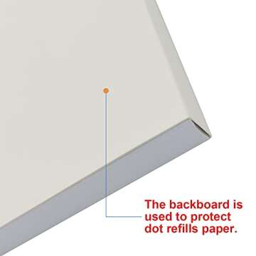 A4 Unpunched Refill Paper Perfect for Planners and Binders